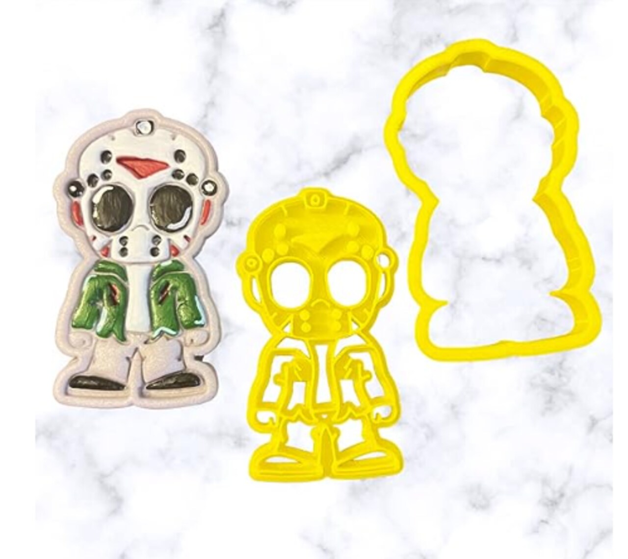 Hockey Mask Guy Jason Horror Cookie Cutters and Embossers Halloween